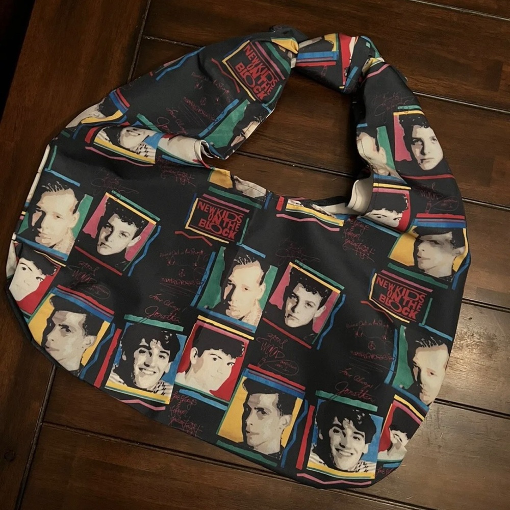 New Kids on the Block #BHBC Sling Bag Black NKOTB.